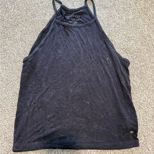 American Eagle Outfitters Dark Gray Tank Top